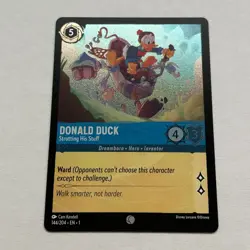 Donald Duck 144/204 Disney Lorcana The First Chapter Common Cold Foil Card NM - Image 1