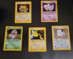 VINTAGE Pokemon Movie Promo with Two VINTAGE HOLO CARDS - Image 1