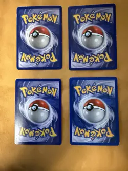 Lot 4 Vintage Pokemon Cards WoTC Black Star Promo Mew, Electabuzz, Mewtwo, Entei - Image 2