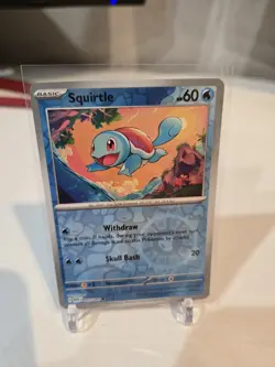 Squirtle - (Reverse Cosmos Holo) (Costco Exclusive) 007/165 Miscellaneous Cards - Image 1