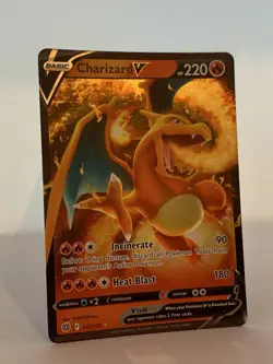 Charizard V Holo Foil. Rare Pokemon Card - Mint Condition Pack Fresh - Image 1