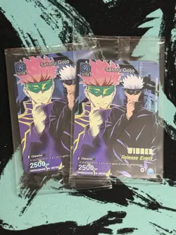 Satoru Gojo JJK-1-045 Release Event Winner Promo Union Arena Card English 2x - Image 1