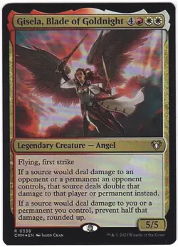 mtg magic Gisela, Blade of Goldnight FOIL ENGLISH Gisela lame d'Ornuit commander - Image 1