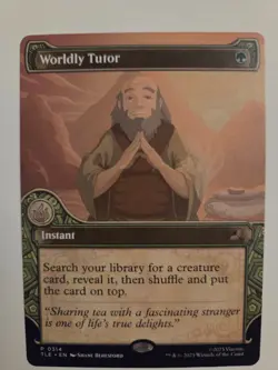 MTG Avatar: The Last Airbender Worldly Tutor Showcase - Image 1