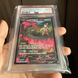 PSA 10 GEM MINT Pokemon Galarian Moltres V Astral Radiance Full Art TG20/TG30 - Image 2