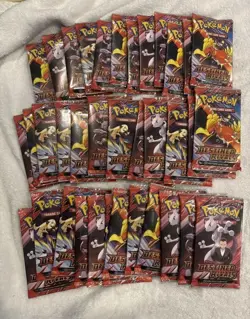 36 x DESTINED RIVALS Sealed BOOSTER PACKS (Box Lot) Pokemon TCG - Image 1
