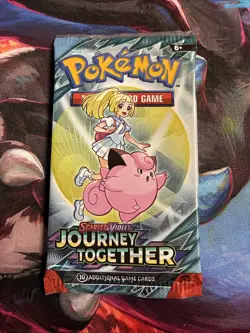 Pokemon TCG: Scarlet and Violet Journey Together Booster Pack Sealed - Image 1