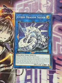 ( CYBER DRAGON SIEGER ) - Common - LDS2-EN034 - 1st - NM - Yu-Gi-Oh Legendary 2 - Image 1