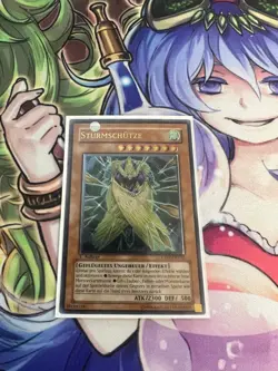 STORM SHOOTER ULTIMATE RARE GERMAN 1ST CDIP-EN032 DE032 LIGHT PLAY YUGIOH - Image 1