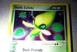 Dark Celebi - 4/101 - Pokemon Ex Hidden Legends Holo Card LP - Image 4