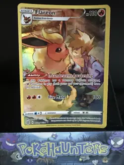 Pokemon Card Flareon TG01/TG30 Brilliant Stars Trainer Gallery Near Mint - Image 1