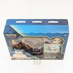 Rare Pokemon Snorlax Pin Collection - 3 Booster Packs Promo Card & Pin Box Set - Image 2