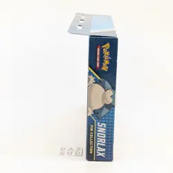 Rare Pokemon Snorlax Pin Collection - 3 Booster Packs Promo Card & Pin Box Set - Image 5