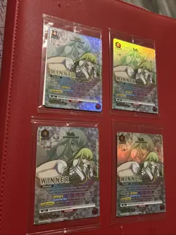 C.C. UEPR/CGH-1-077 X4 Playset Winner Card- Union Arena TCG Code Geass - Image 2