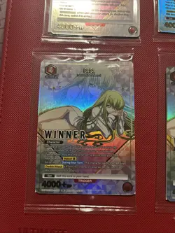 C.C. UEPR/CGH-1-077 X4 Playset Winner Card- Union Arena TCG Code Geass - Image 4