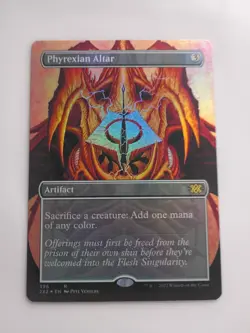 MTG Phyrexian Altar (Borderless) Double Masters 2022 Foil NM x1 - Image 1