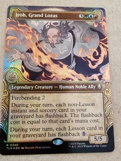 Iroh, Grand Lotus - #349 Foil (Showcase) Avatar: The Last Airbender - Mtg - Image 1
