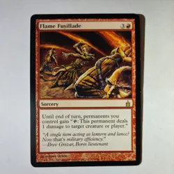 MTG Flame Fusillade, Ravnica! - Image 1