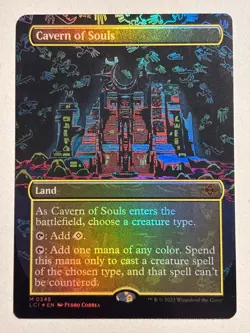 Cavern of Souls (0345) Borderless FOIL - Lost Caverns of Ixalan - LP MTG - Image 1