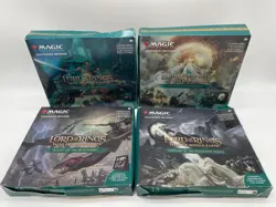 Magic the Gathering Lord of the Rings Tales of Middle-Earth Scene Boxes Set of 4 195166207438 - Image 1
