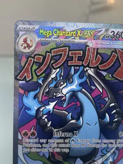 Pokemon TCG - Mega Charizard X Ex (023) Black Star Promo and Coin - Image 5