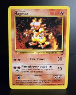 Pokemon TCG - MAGMAR - 51/130 - Unlimited - WOTC - Base Set 2 (2000) - NM+ - Image 1