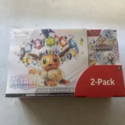 Pokemon TCG Prismatic Evolutions Elite Trainer Box Booster Bundle Costco Sealed - Image 1