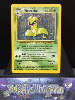 Pokemon Card Victreebel 14/64 Holo Rare Jungle Set WOTC Played - Image 1