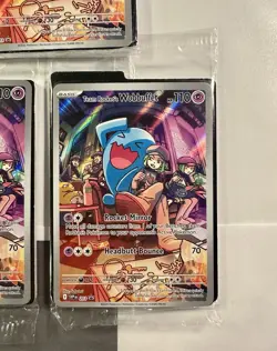 Team Rocket's Wobbuffet 203 Promo Cards Holo 5 Card Lot Sealed - Image 4