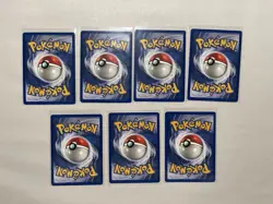Primeape 43/64 Jungle- 7 Card Lot Near Mint Pokemon Vintage WOTC - Image 2