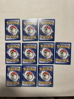 Tauros 47/64 Jungle- 10 Card Lot Near Mint Pokemon Vintage WOTC - Image 2