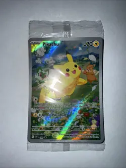 Pikachu 088 Sv: Scarlet & Violet Promo Cards Illustrator Rare Holo Sealed - Image 1