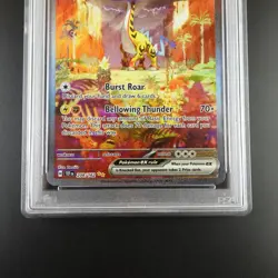 PSA 9 Raging Bolt ex 208/162 Pokemon Temporal Forces Graded Card - Image 3