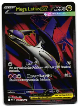 Mega Latias EX 163/132 - Mega Evolutions Ultra Rare Pokemon TCG 2025 - NM Card - Image 1