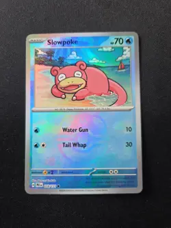 Pokemon Card - Slowpoke 018/131 Master Ball Reverse - Prismatic Evolutions - NM? - Image 1