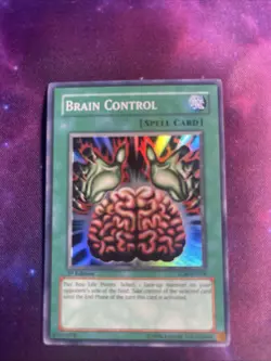 1996 1ST EDITION BRAIN CONTROL SPELL CARD TLM-EN038 - Image 1