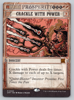 Crackle With Power - Outlaws of Thunder Junction - MTG - MTG Breaking News - Image 1