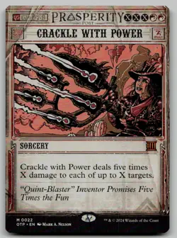 Crackle with Power M Outlaws of Thunder Junction: Breaking News 22 NM - Image 1