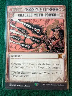 Crackle with Power Outlaws of Thunder Junction: Breaking News Regular - Image 1