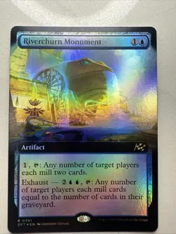 Riverchurn Monument Foil - Aetherdrift MTG-NM - Image 1