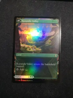 Kazandu Mammoth // Kazandu Valley - Showcase FOIL - Zendikar Rising (Magic/MTG) - Image 2