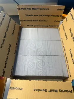 Magic The Gathering: MTG Bulk Box Medium Flat Rate Box C/U OTJ - Image 1