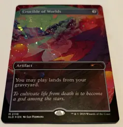 ?? Crucible of Worlds GALAXY FOIL ??Secret Lair MTG ?? - Image 1