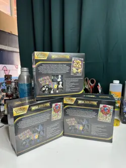 Pokemon Mega Evolution Elite Trainer Box ETB Set of 3 Factory Sealed - Image 2