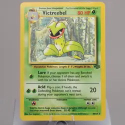 Pokemon TCG - Victreebel 30/64 Jungle Rare WOTC 1999 - NM - Indent - Image 2