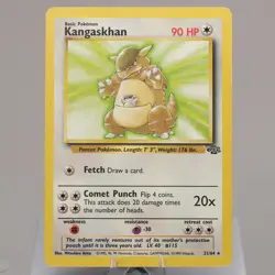 Pokemon TCG - Kangaskhan 21/64 Jungle Rare WOTC 1999 - PL - Image 2