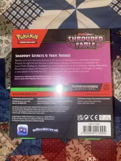 Pokemon TCG Scarlet and Violet Shrouded Fable Booster Bundle 6 Packs, Sealed - Image 3