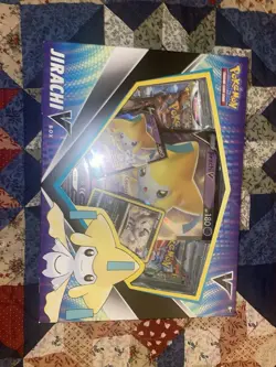 Pokemon Jirachi V Box Set - 4 Booster Packs + Black Star Promo - NEW & Sealed - Image 1