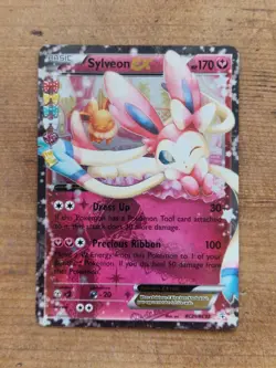 Pokemon Sylveon EX TCG Radiant Collection RC21/RC32 Generations Ultra LP Rare - Image 1