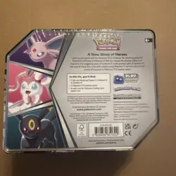 Pokemon TCG V Heroes Tin Sylveon V, Factory Sealed Brand New Evolving Skies - Image 2